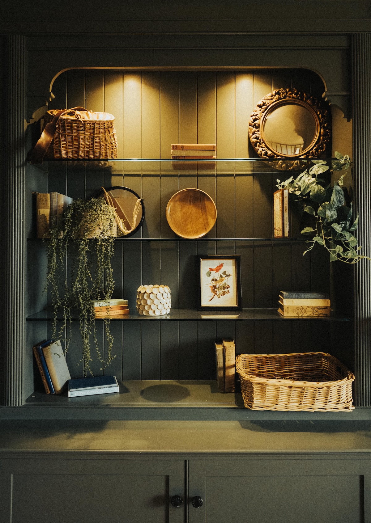 Styled holiday let interior detail ready for guests
